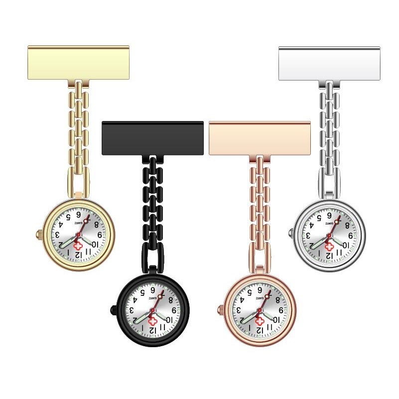 Silicone Nurse Lapel Pocket Hanging Watch 5