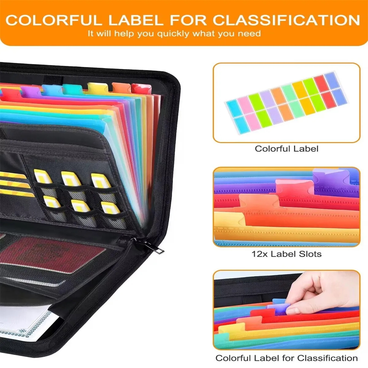 Accordion File Organizer 3