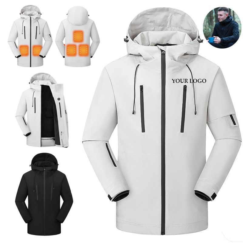 5 Zone Heating Jacket Hoodie Coat 1