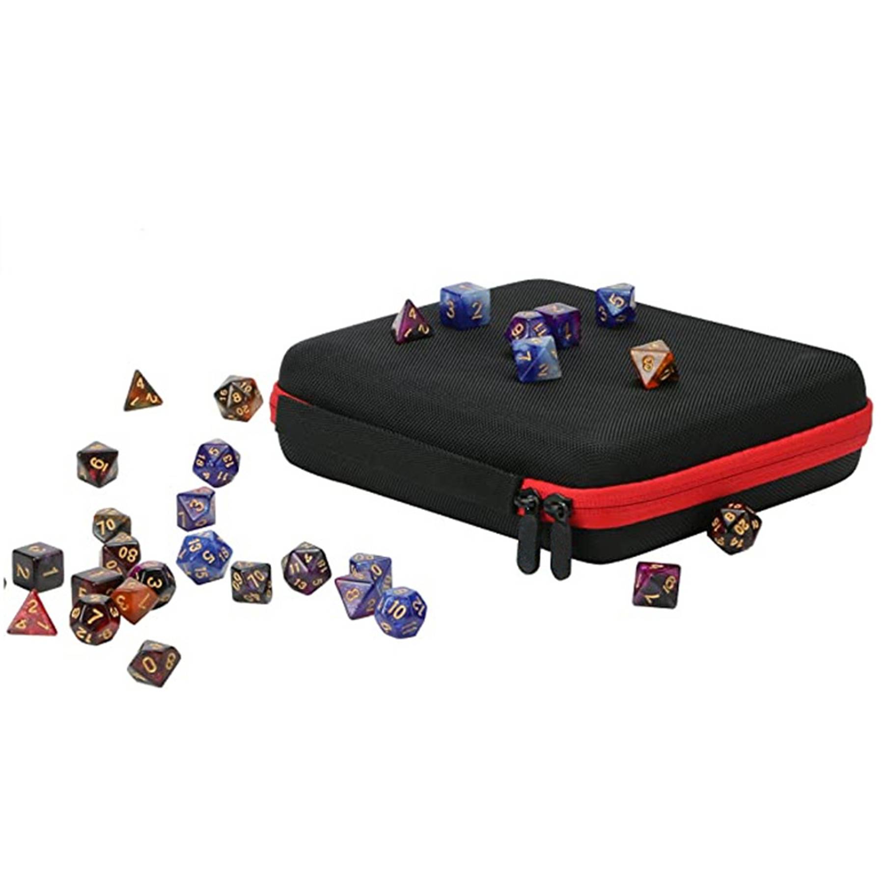 Portable Eva 70-hole dice storage bag 5