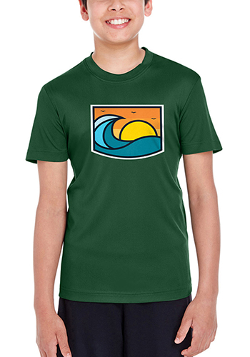 3.8 oz 100% Polyester Interlock with Moisture-Wicking Protection 58