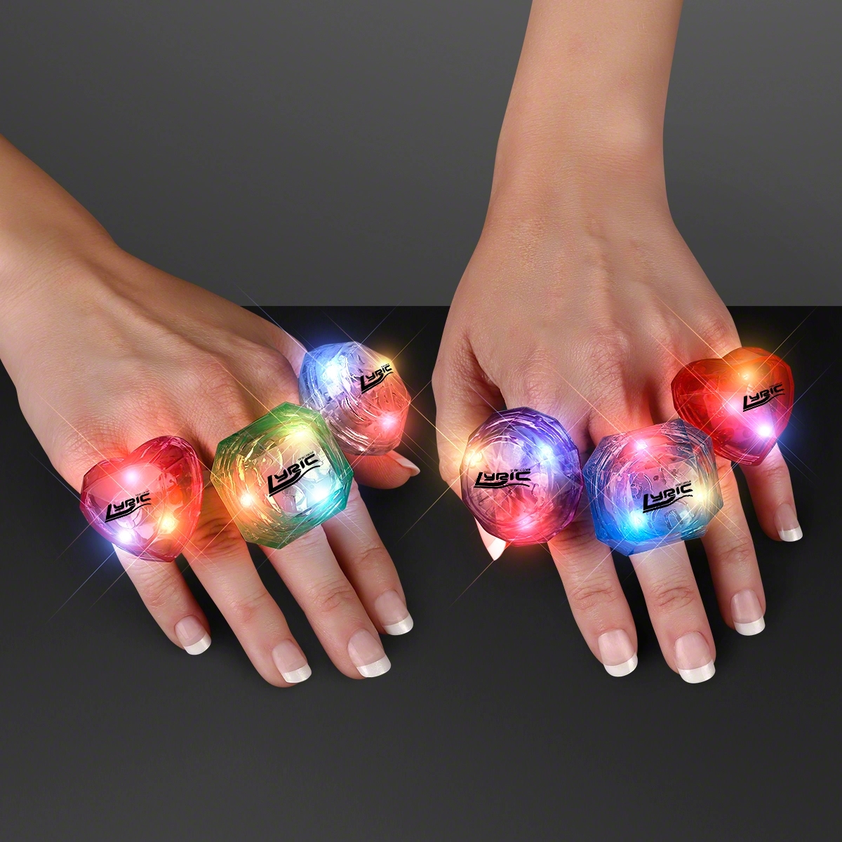 Light-up huge gem ring 3