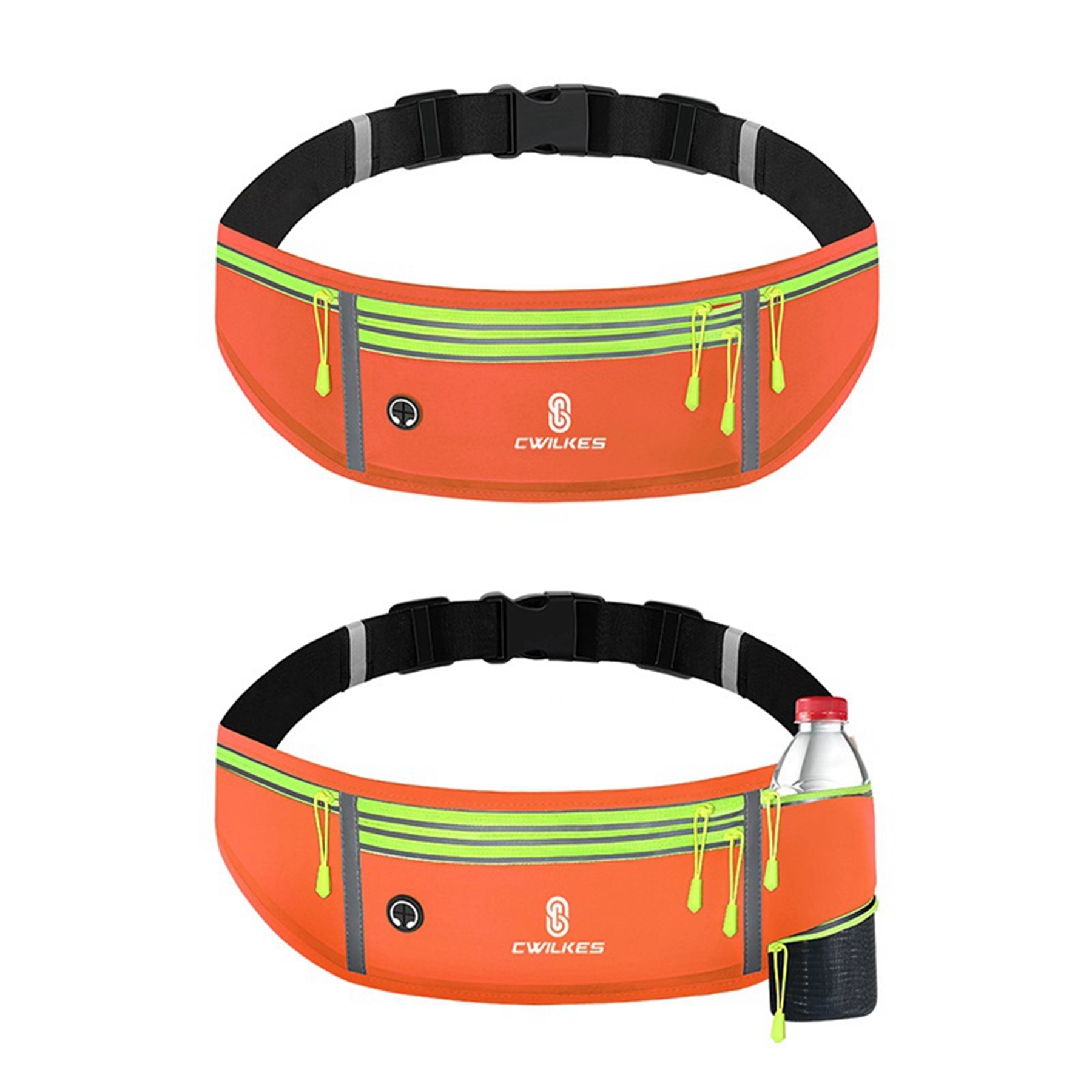 Waterproof Waist Pack With Bottle Holder 9