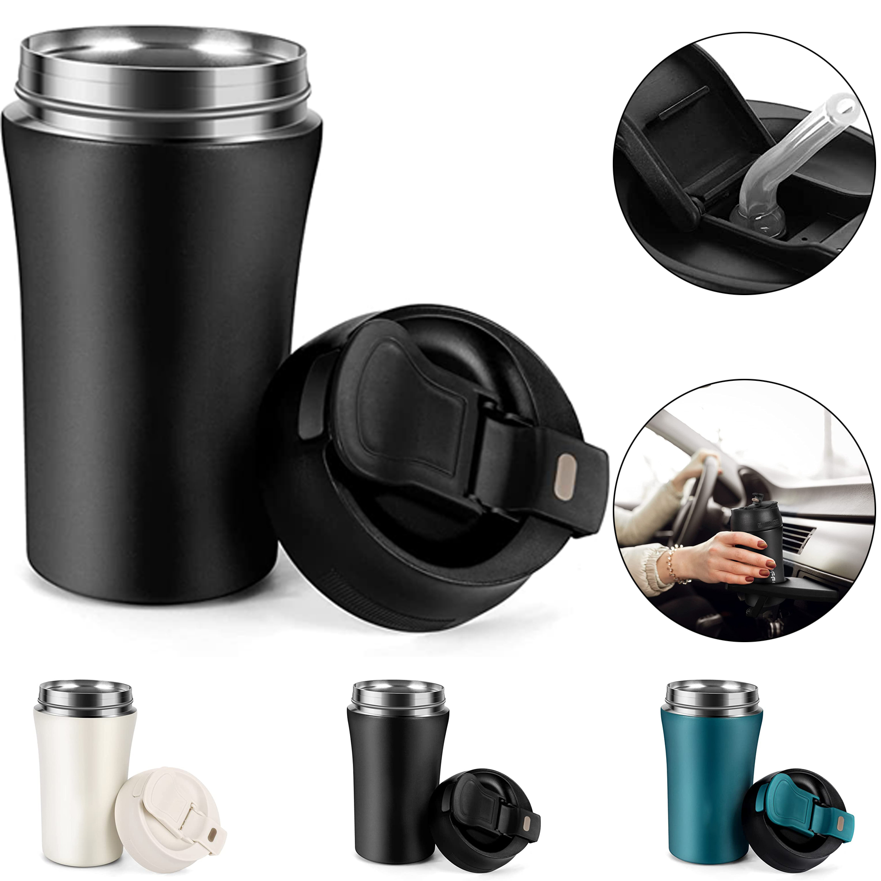 380ml Insulated Coffee Cup 1