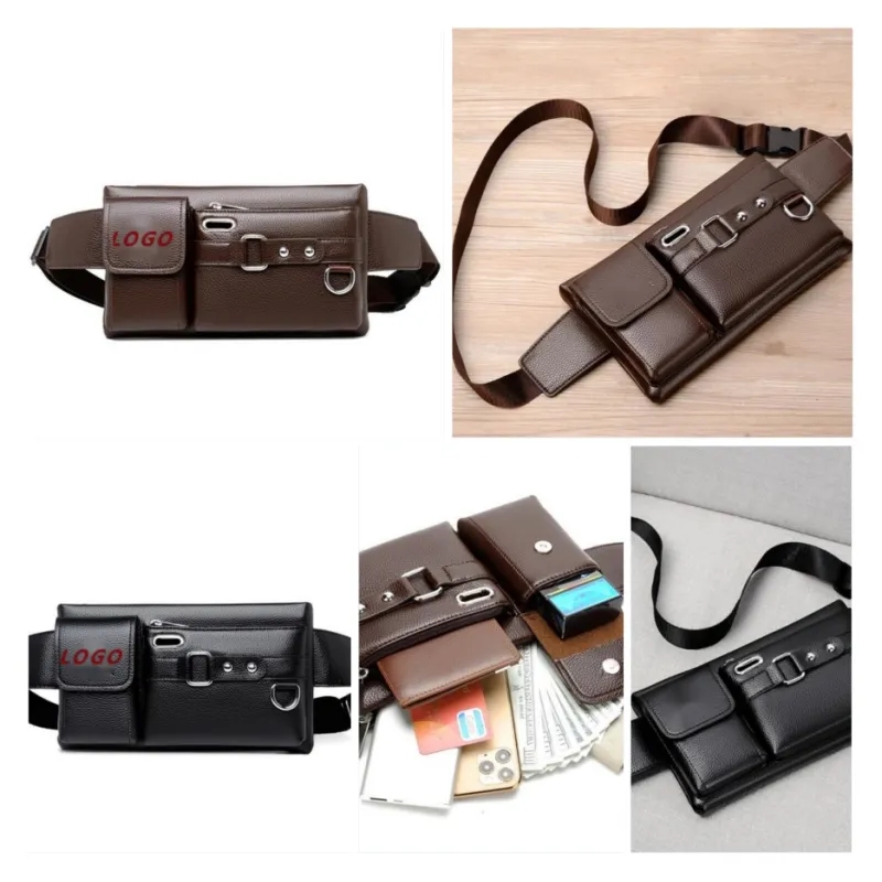 PU Leather Chest Bag 2