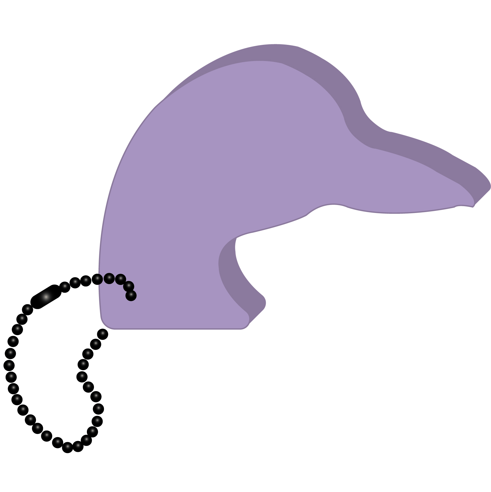 Duck Head Key Tag 7