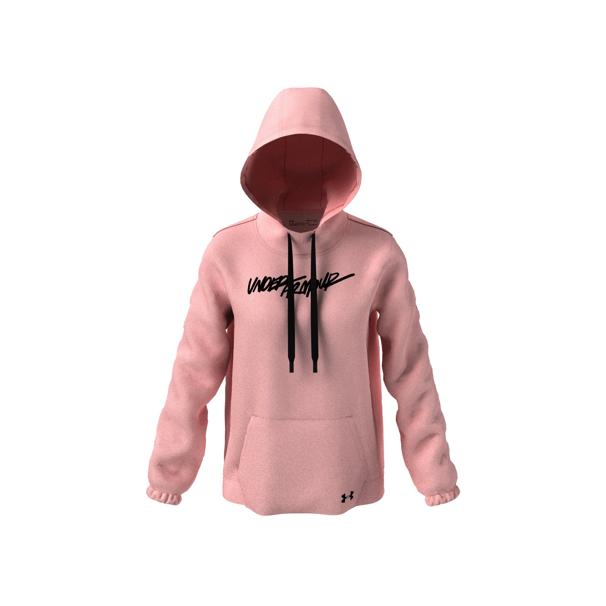 Women's Armour Fleece Script Hoodie 6