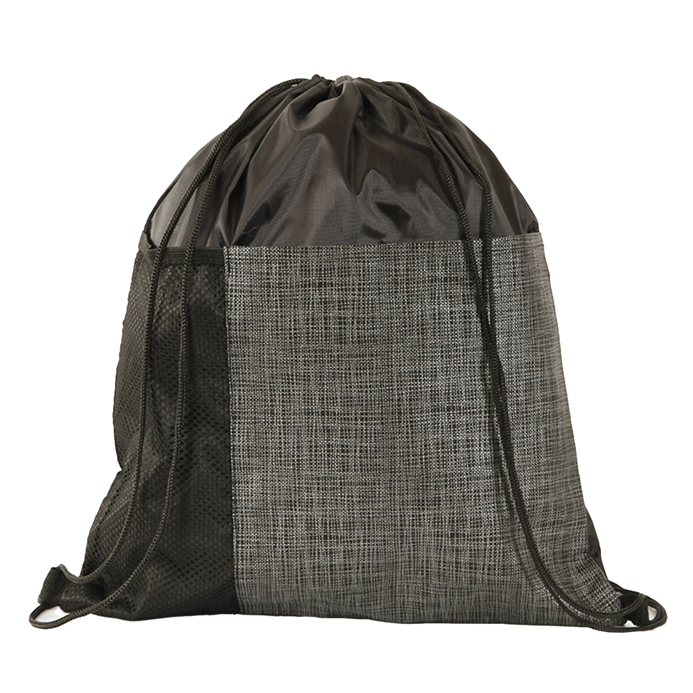 Polyester Splicing Drawstring Storage Bag 4