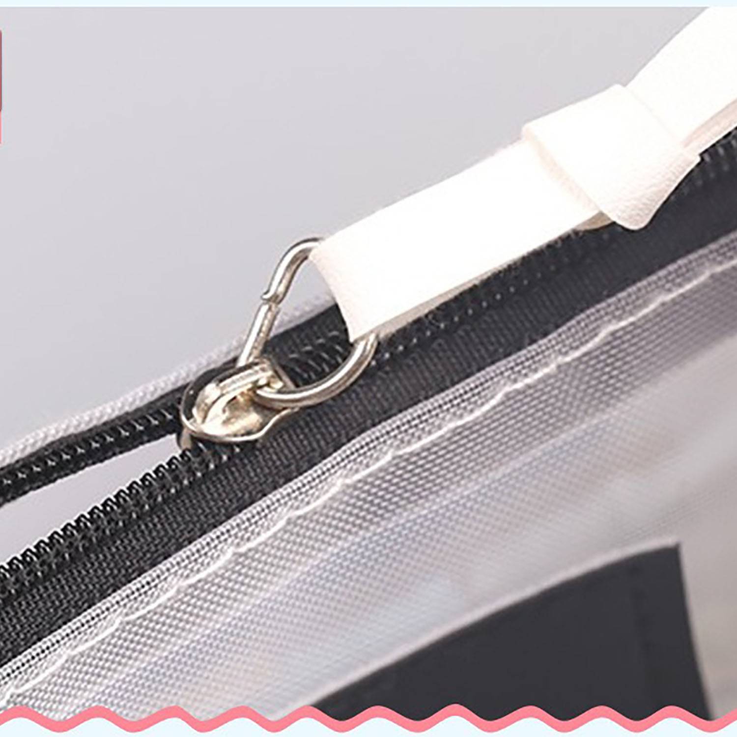 Transparent Mesh Pencil Case 3