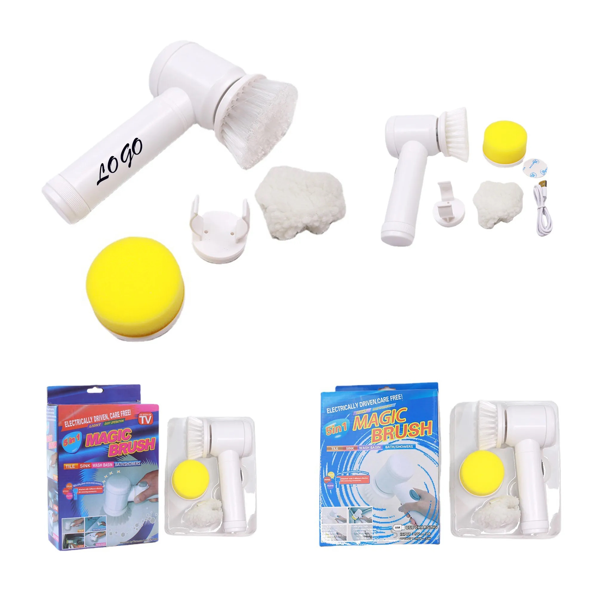 Electric Cleaning Brush For Kitchen 4