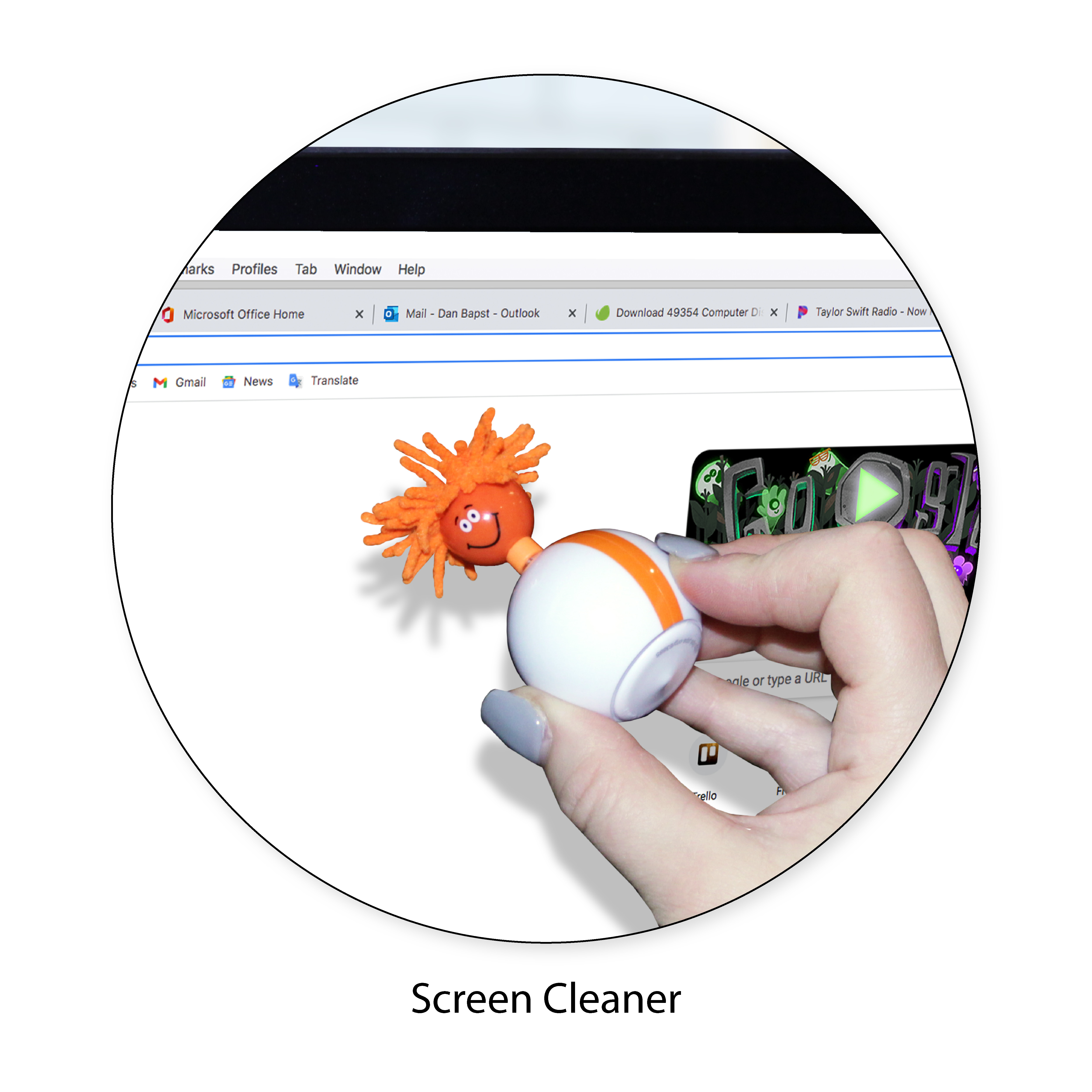 Shaggy Twirlerz/ Mini Screen Cleaner 16
