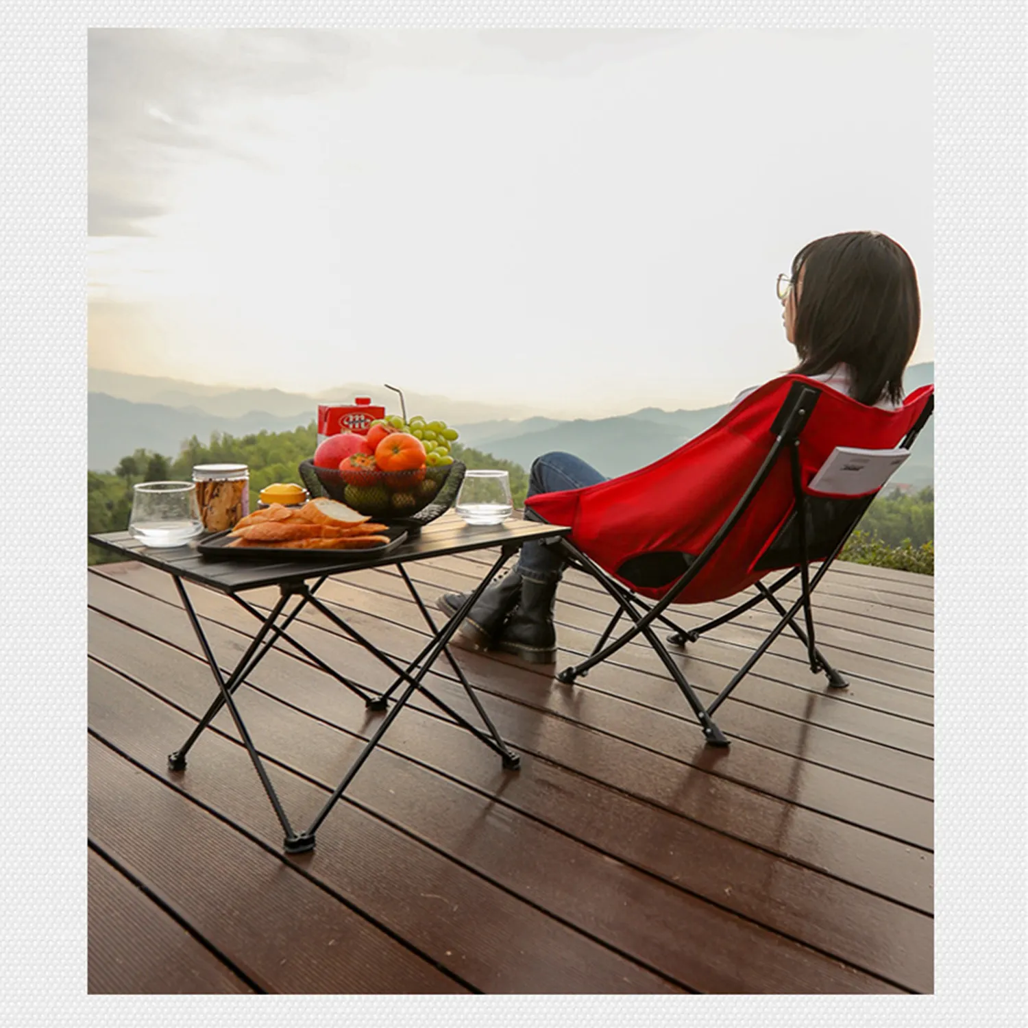 Aluminum Alloy Camping Folding Table 4