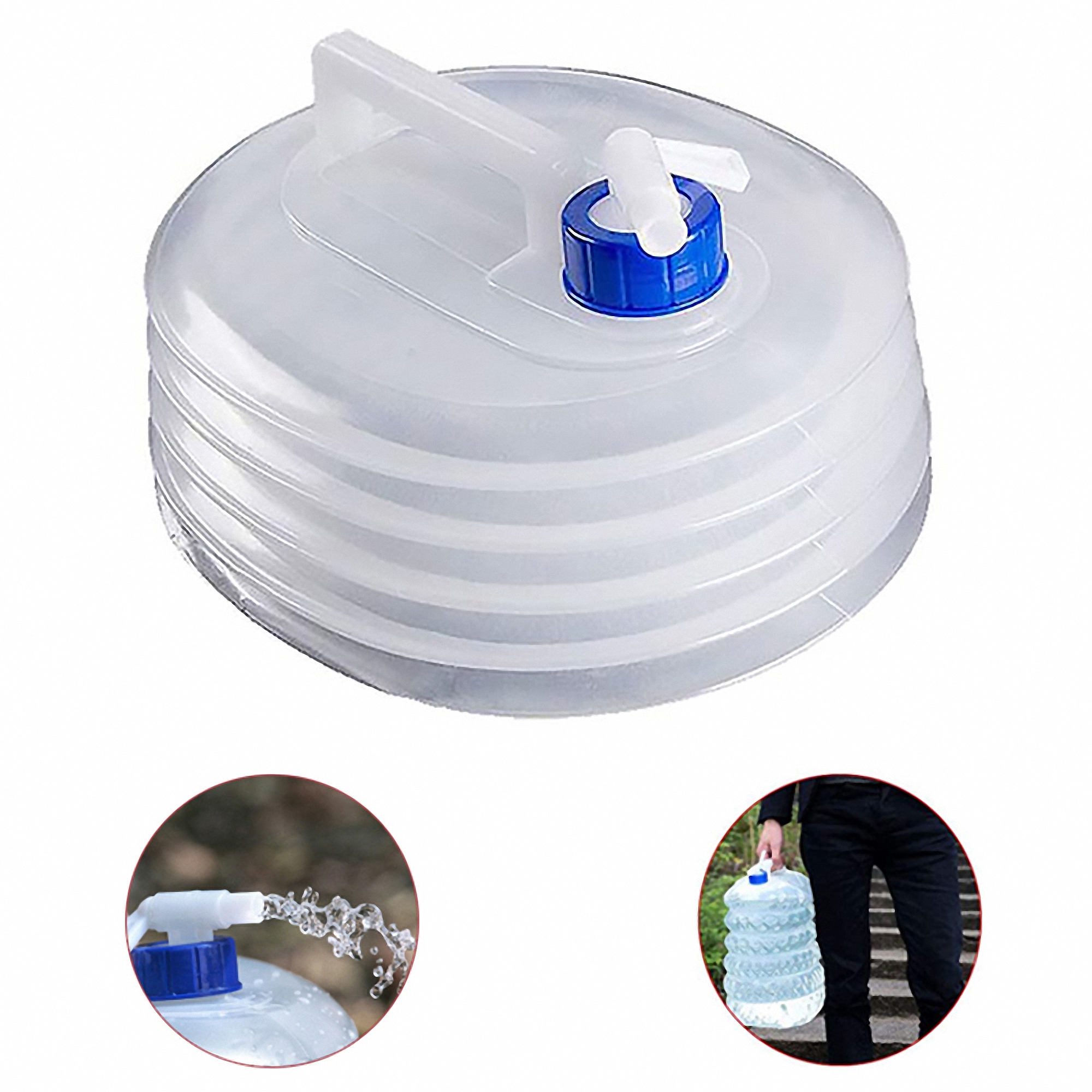 10L Foldable PE Water Jug 2