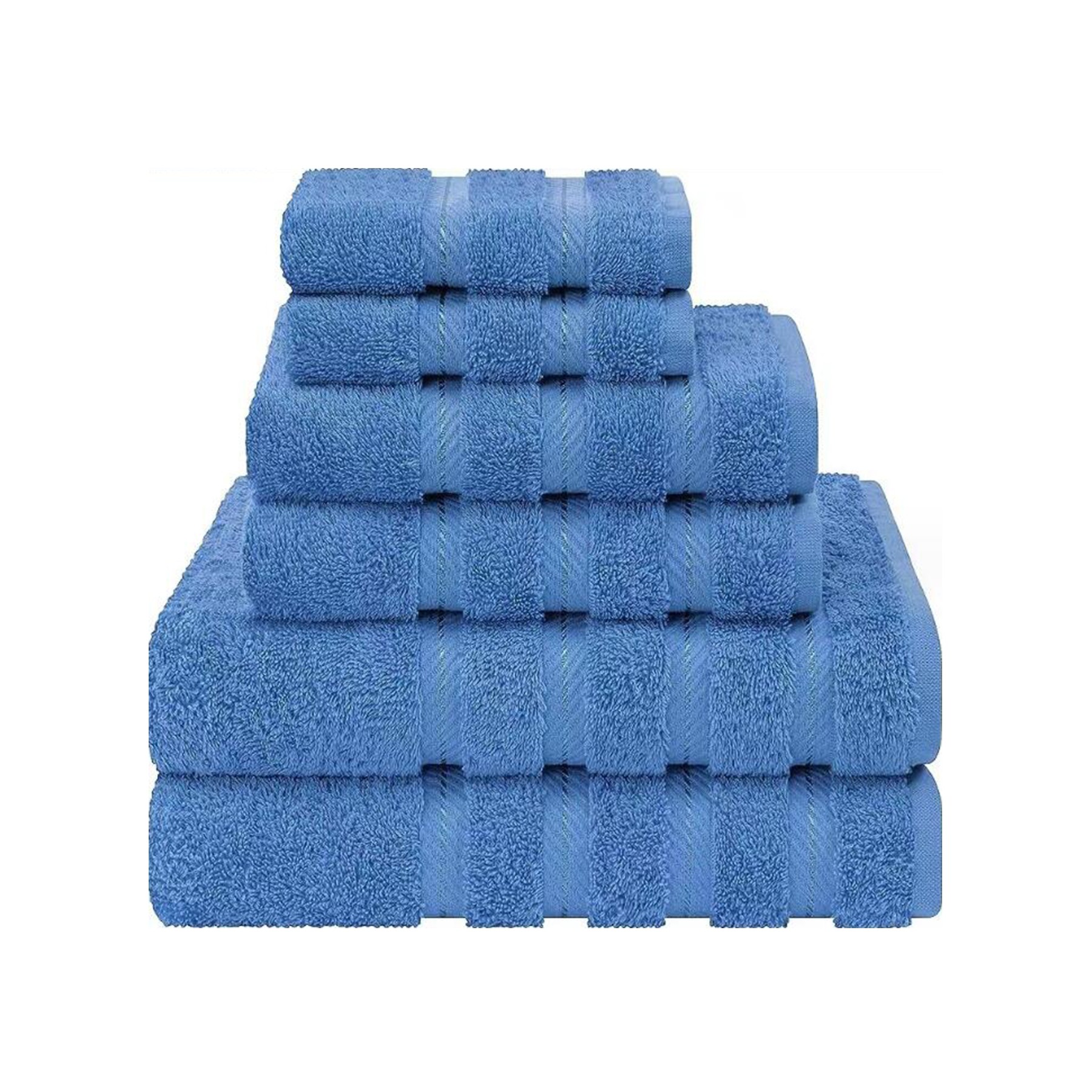 100% Cotton 6 Pieces Towel Set 9