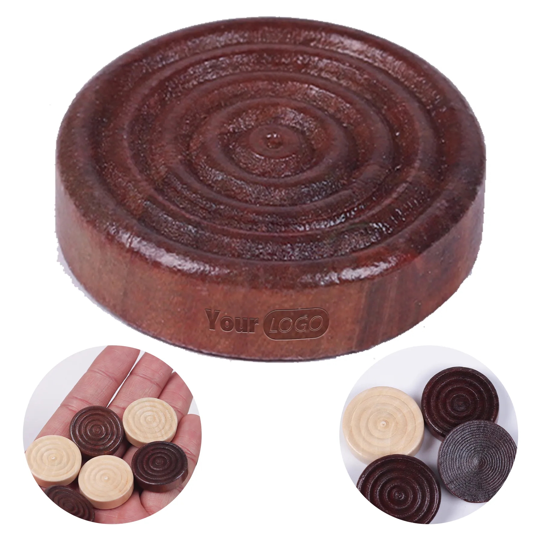 24Pcs Wooden Chess Accessories 1