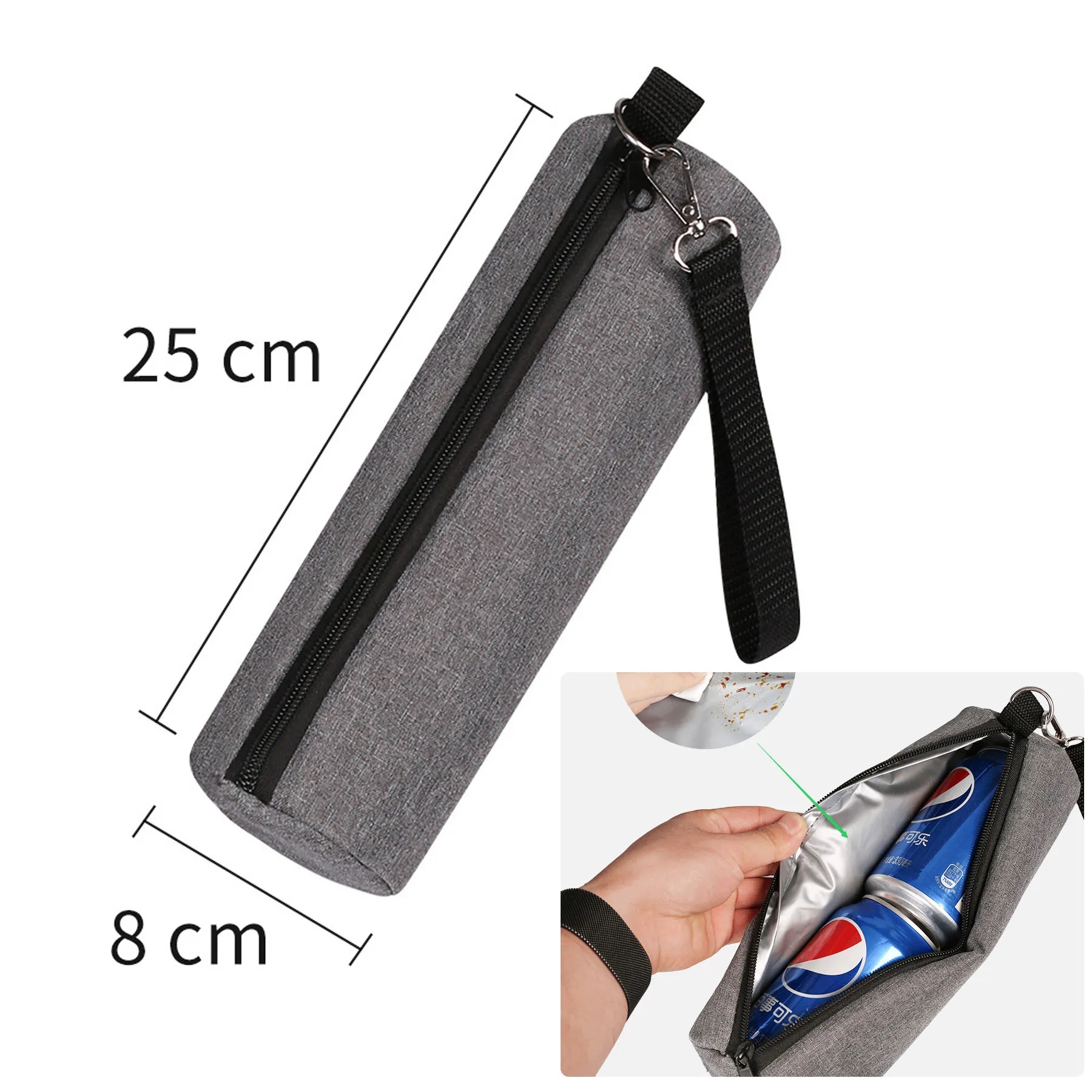 Long portable beverage cooler 2