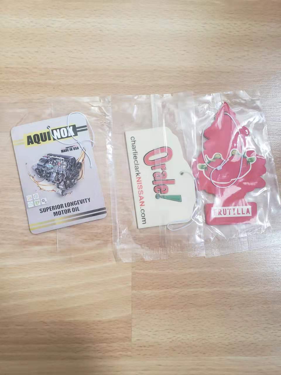 Custom Full Color Paper Air Fresheners 1