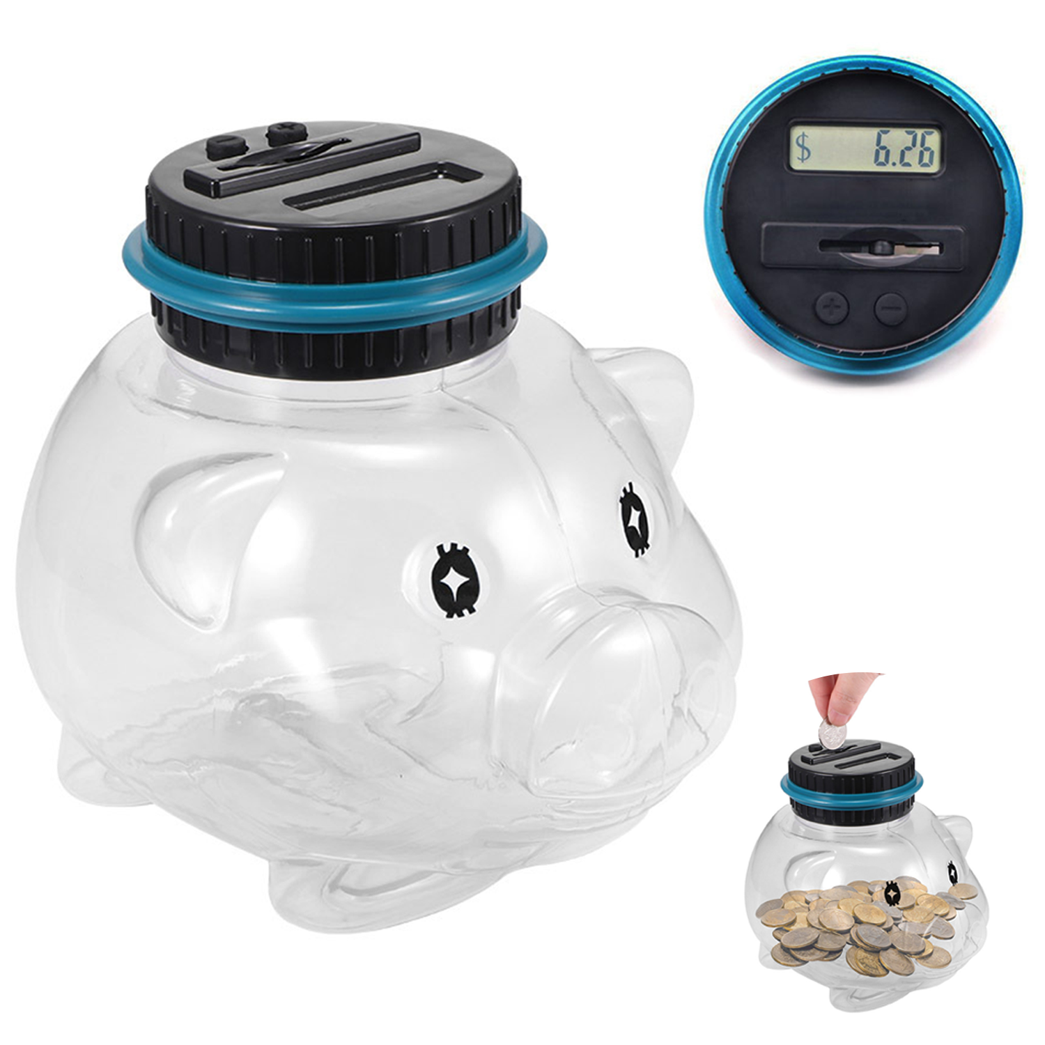 Digital Coin Piggy Bank 3