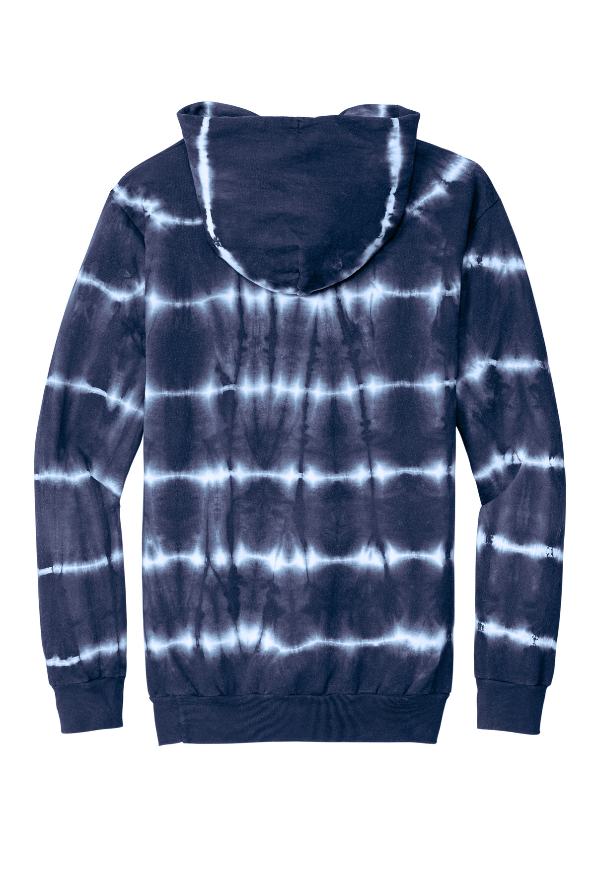 Port & Co Allover Stripe Tie-Dye Fleece PC143 37