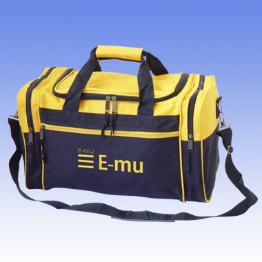 Duffel bag (Black with Yellow trim) 2