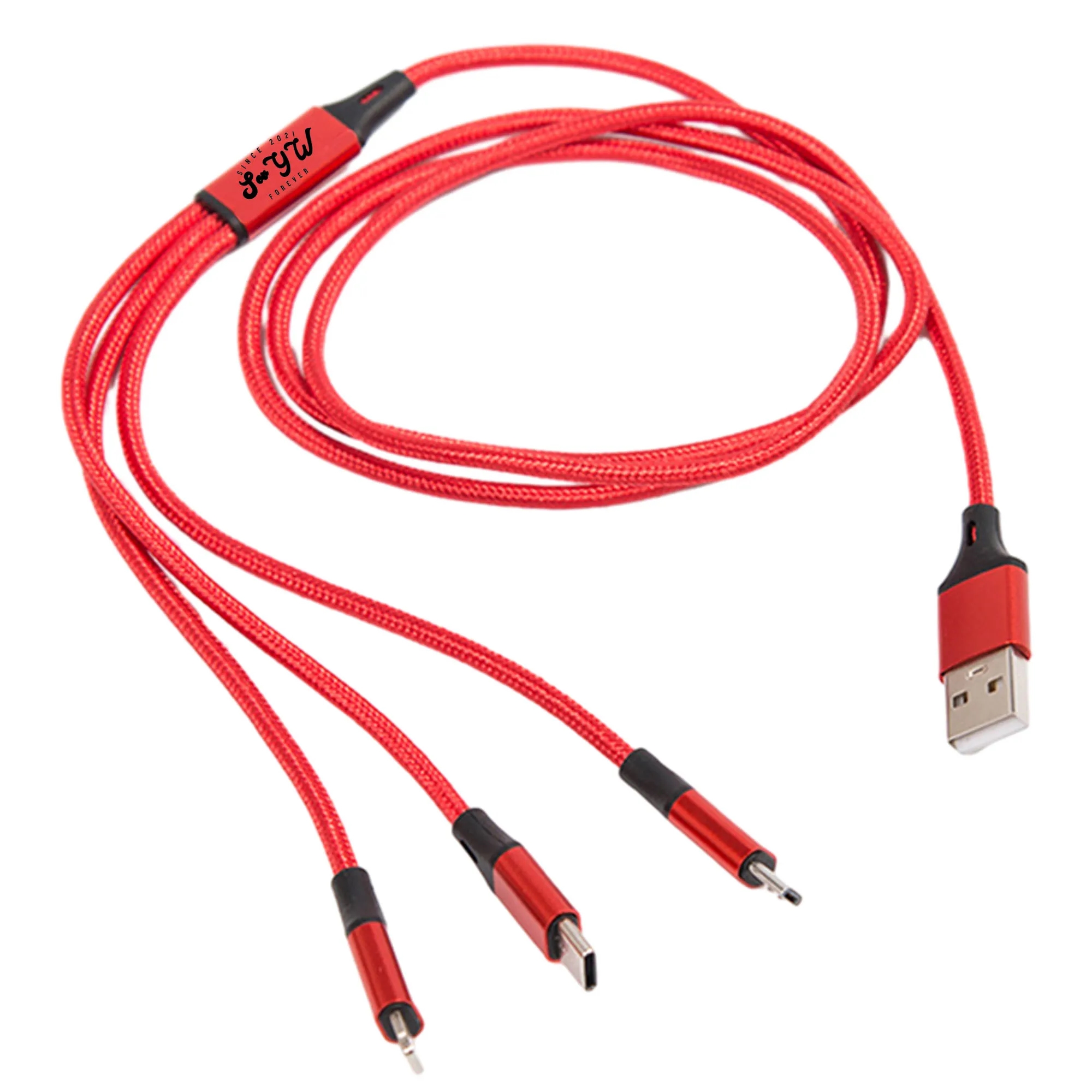 Multi Universal 3 in 1 USB Charger Cable MOQ 100 2