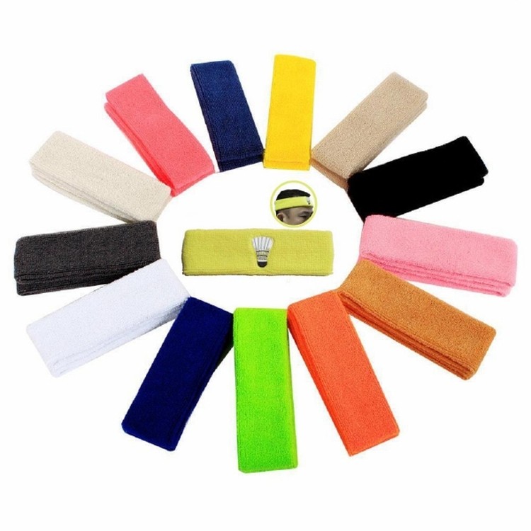 Terry Cloth Sweat Headband 2