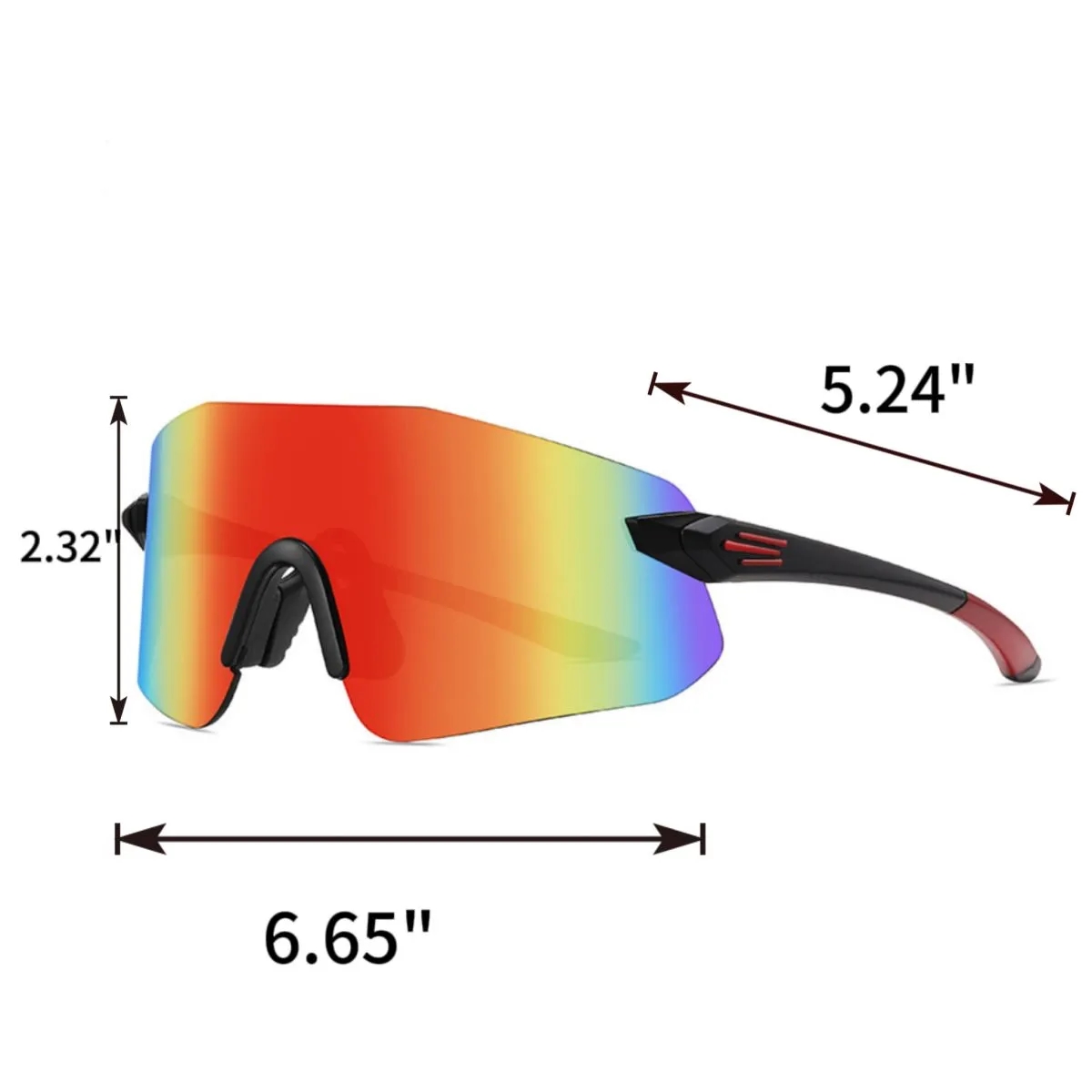 Polarized Sports Glasses Ski Goggles Snow Sunglasses 4