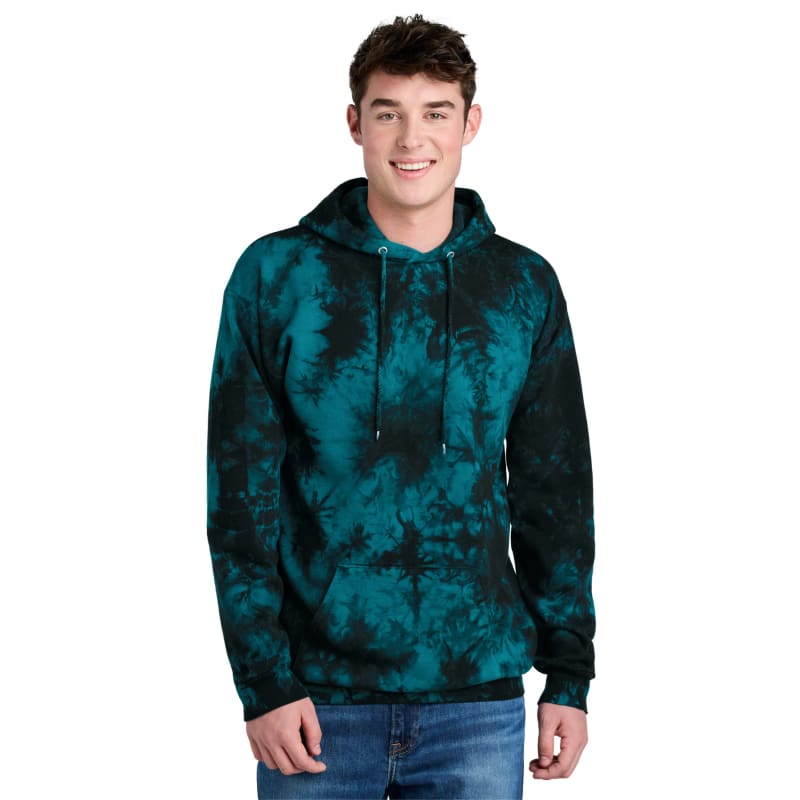 Port & Company Crystal Tie-Dye Pullover Hoodie 31