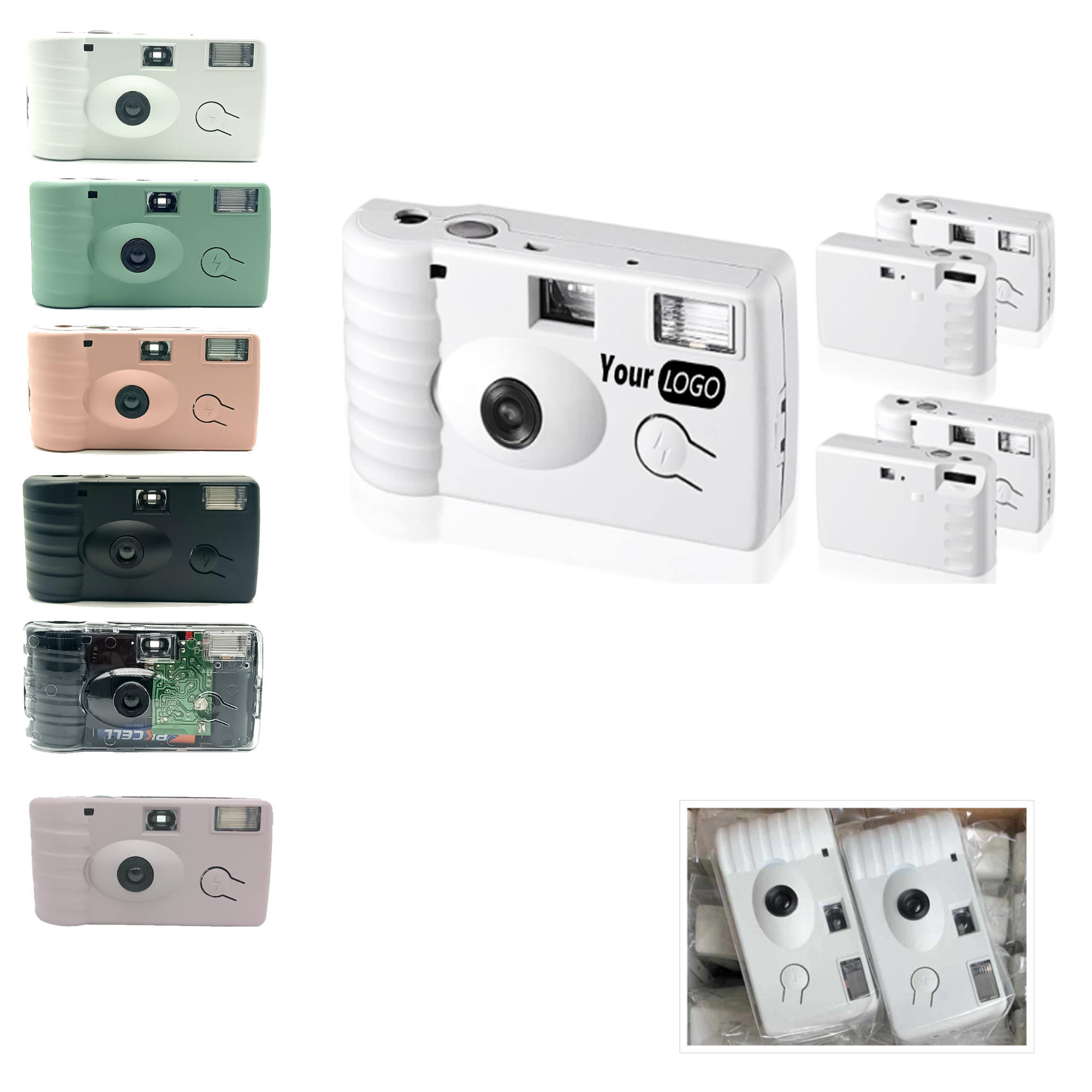 Disposable Retro Film Camera With Your Logo 1