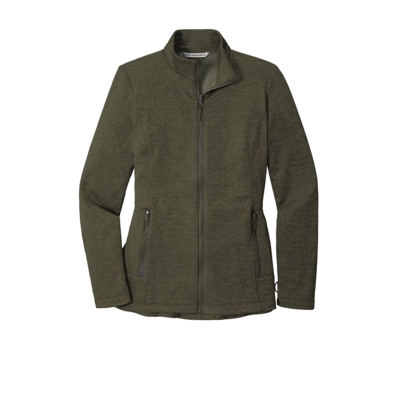 Port Authority Women's Collective Striated Fleece Jacket. 6
