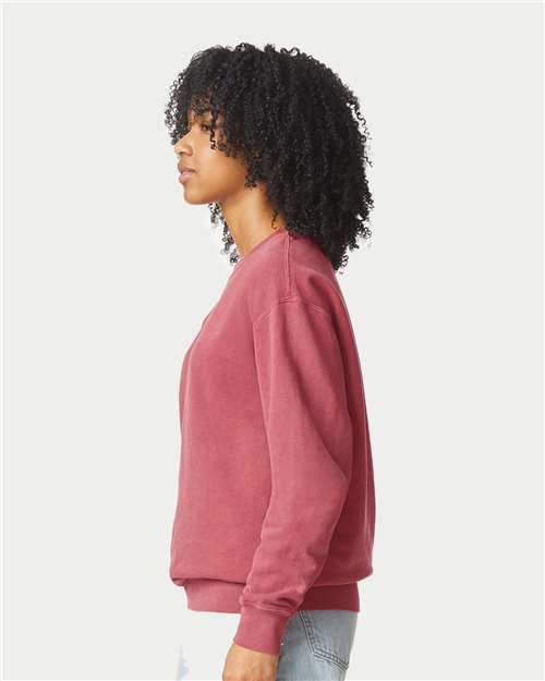 Unisex Garment-Dyed Lightweight Crewneck Sweatshirt - 1466 7