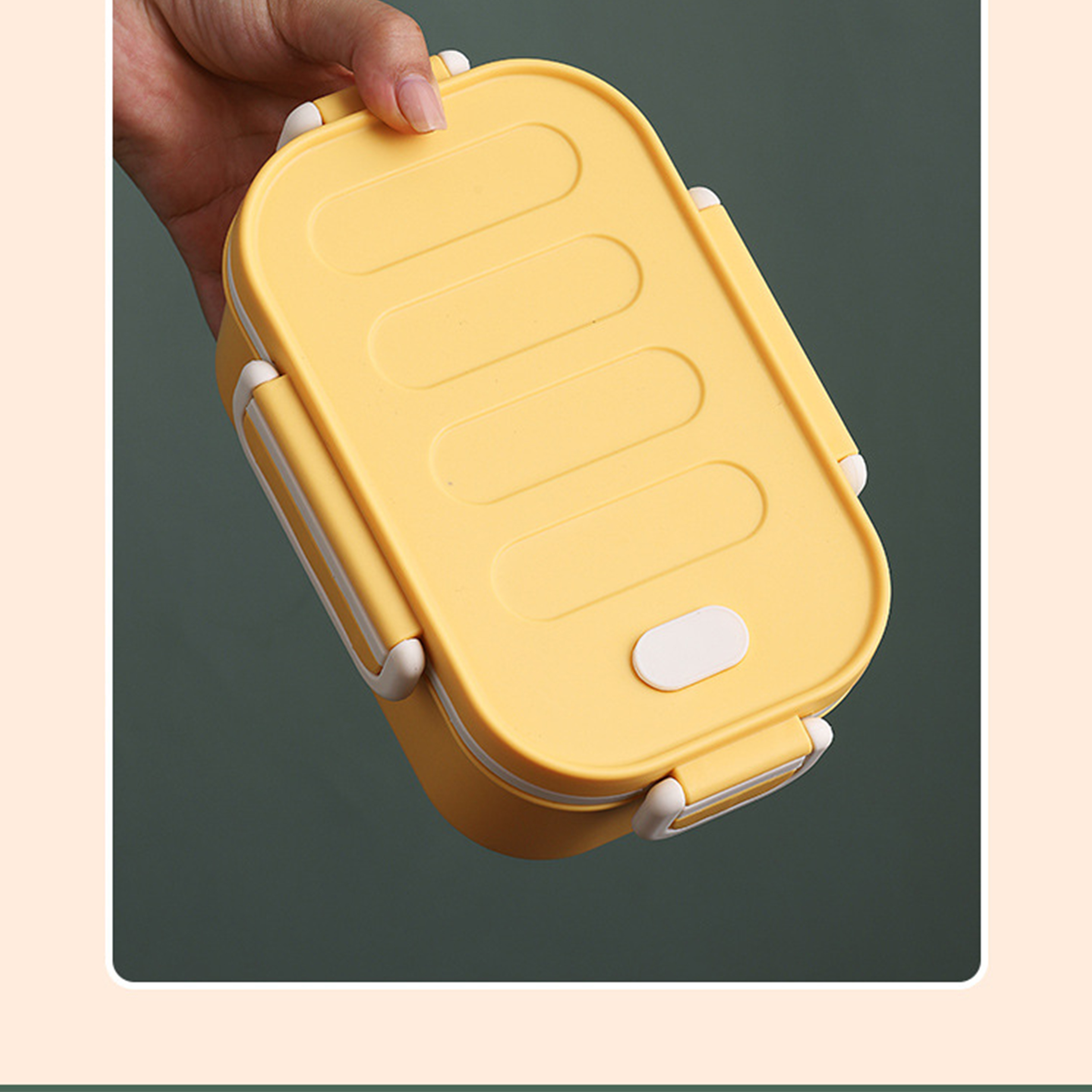 Pp Compact Leakproof Lunch Box With Secure Locking Mechanism 4