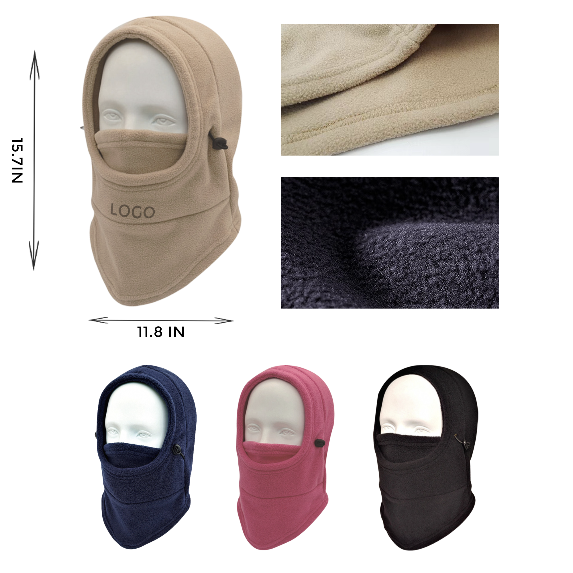 MOQ 10 PCS Versatile Windproof And Thermal Headgear 1