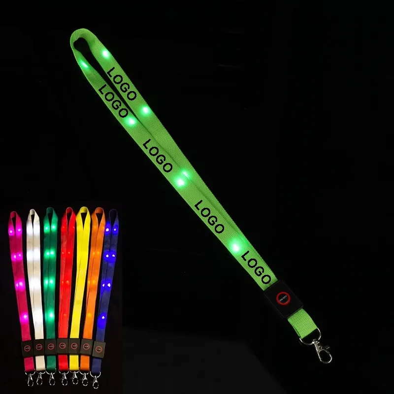 LED Light Up Glow Lanyard 11