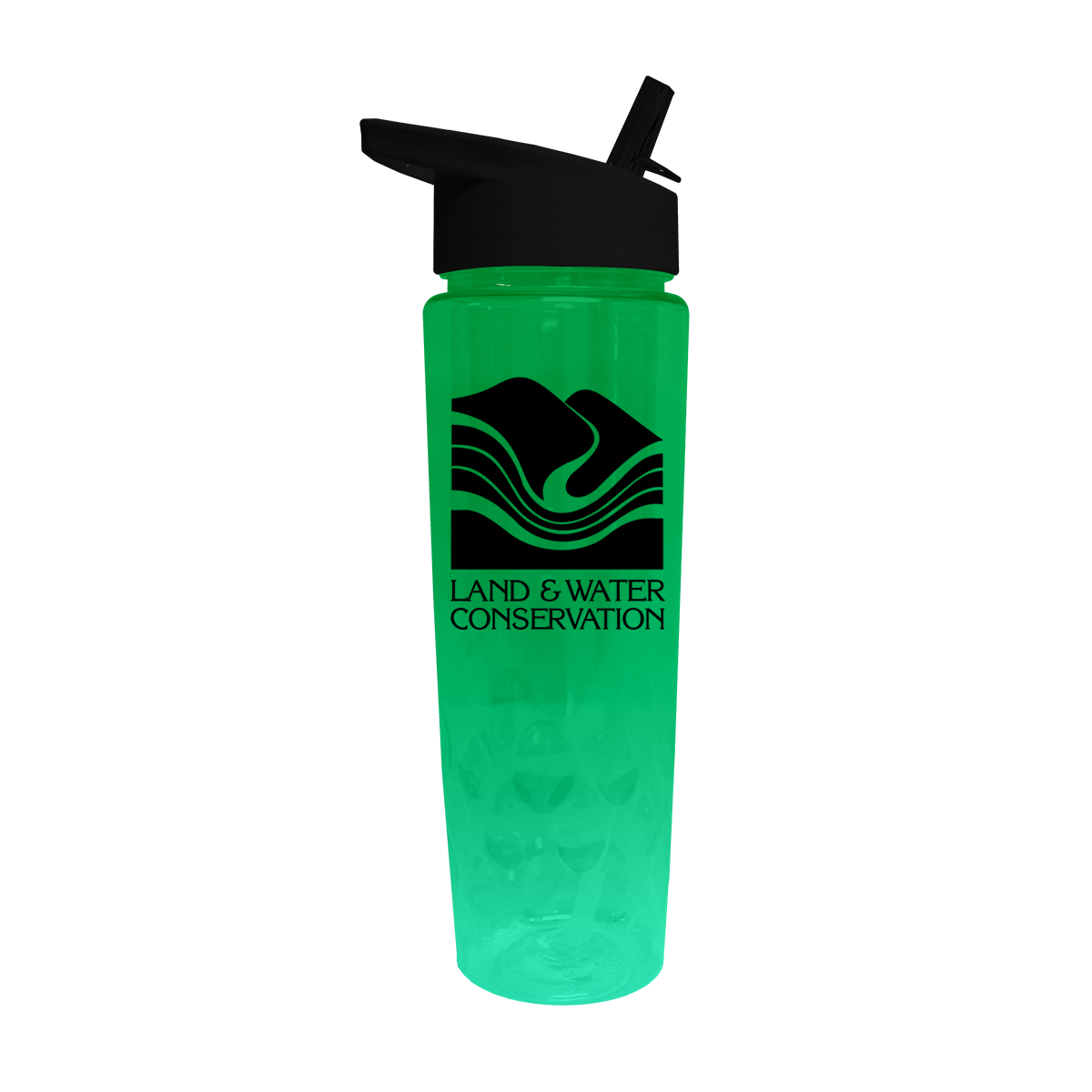 RECYCLED PET - 24 oz. Bottle with Straw Cap 8