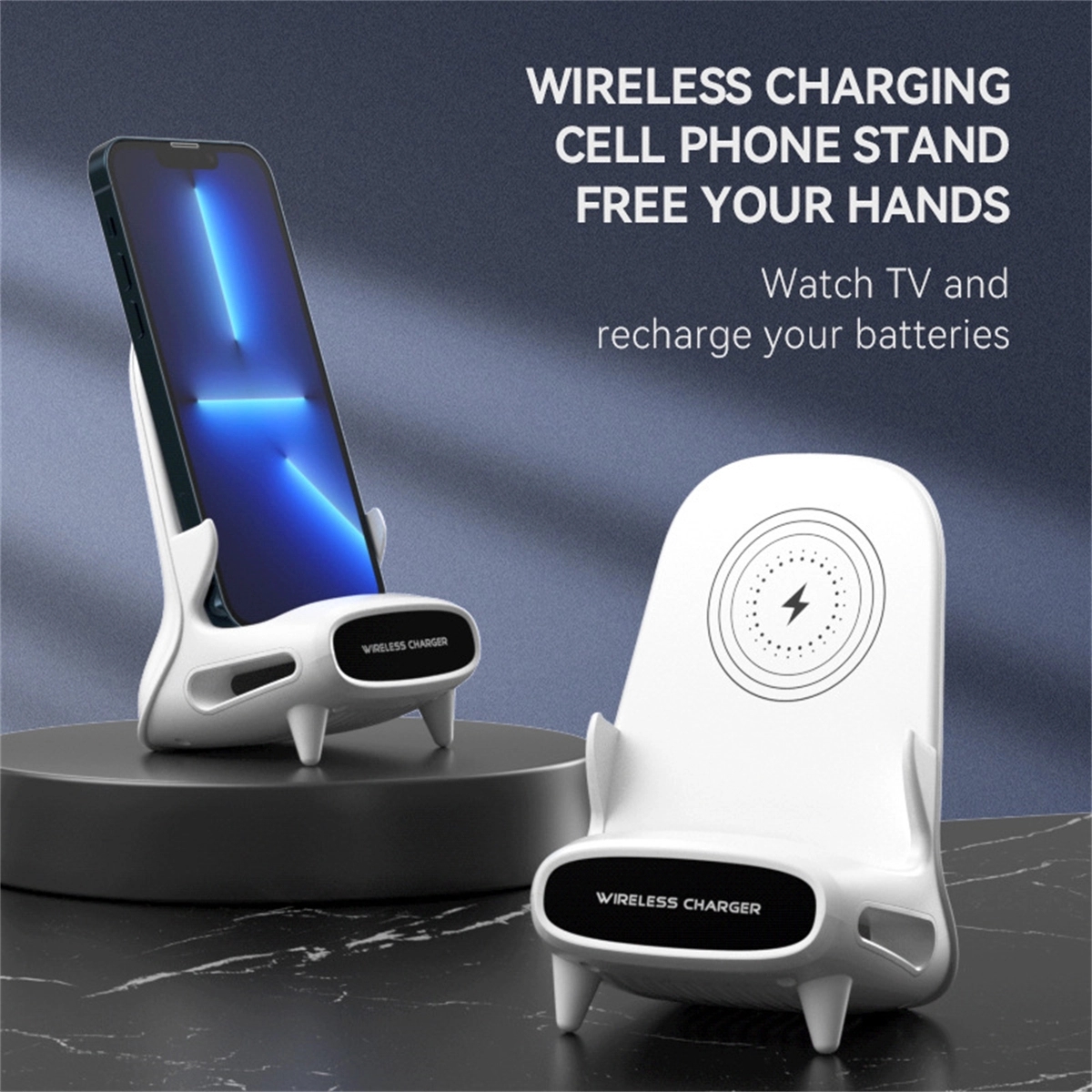 15W Fast Wireless Charging Stand Qi Certified 1
