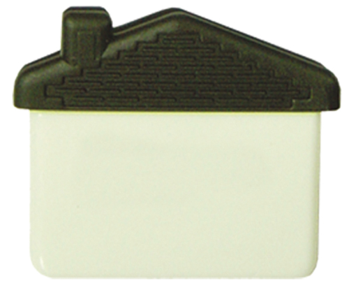 House Shape Memo Clip w/Magnet on back 2