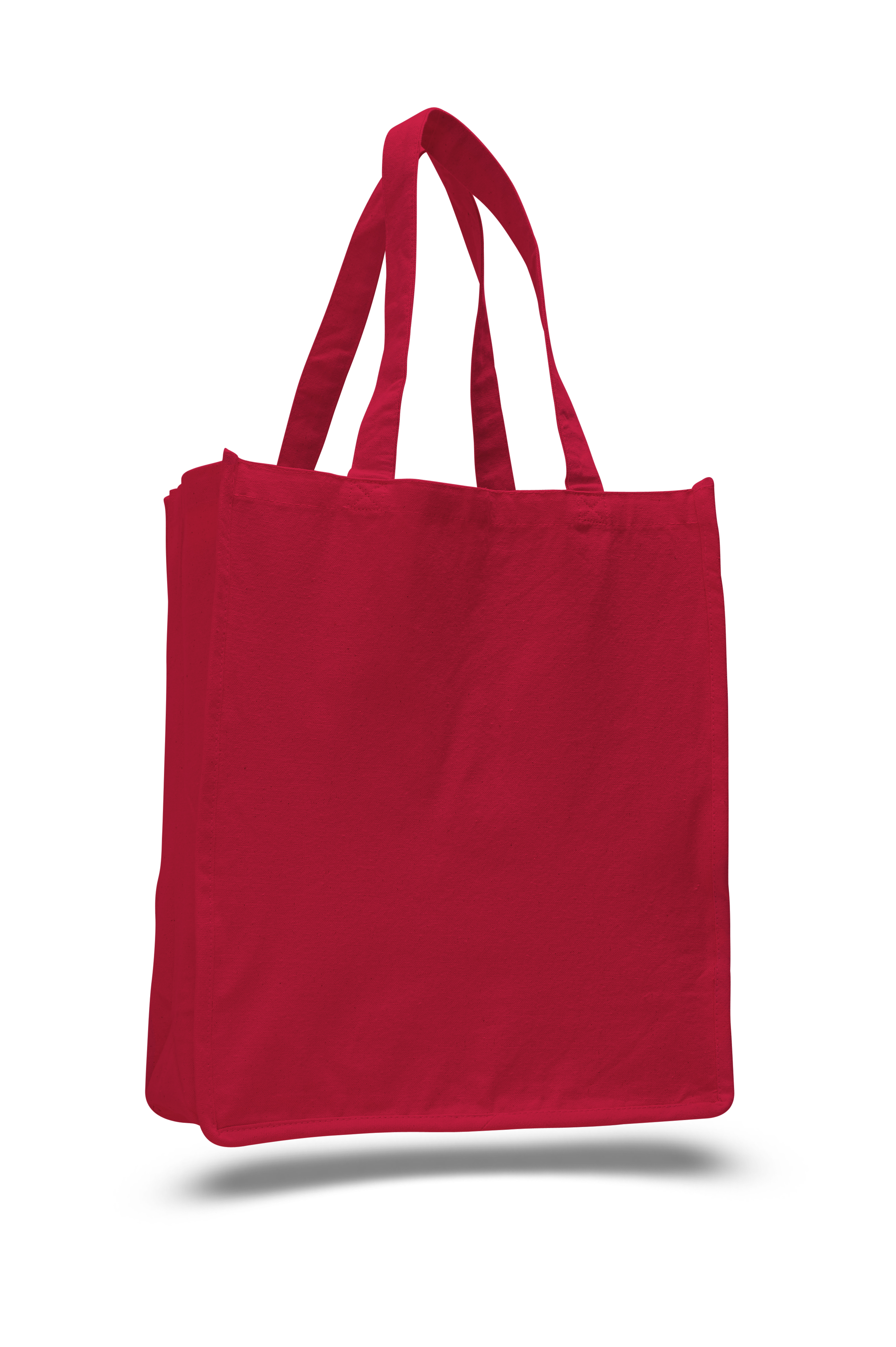 Heavy 12 oz. Cotton Canvas Jumbo Shopper Tote Bag - Colors, custom tote bag with logo imprint 4