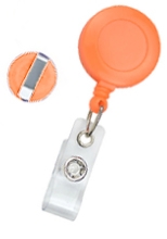 Neon Opaque Plastic Badge Reel