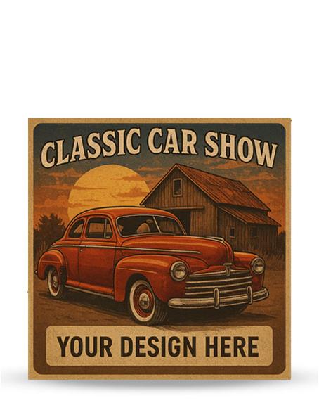 Dash Plaques: 3x3" Custom Art, Process Color CMYK 2