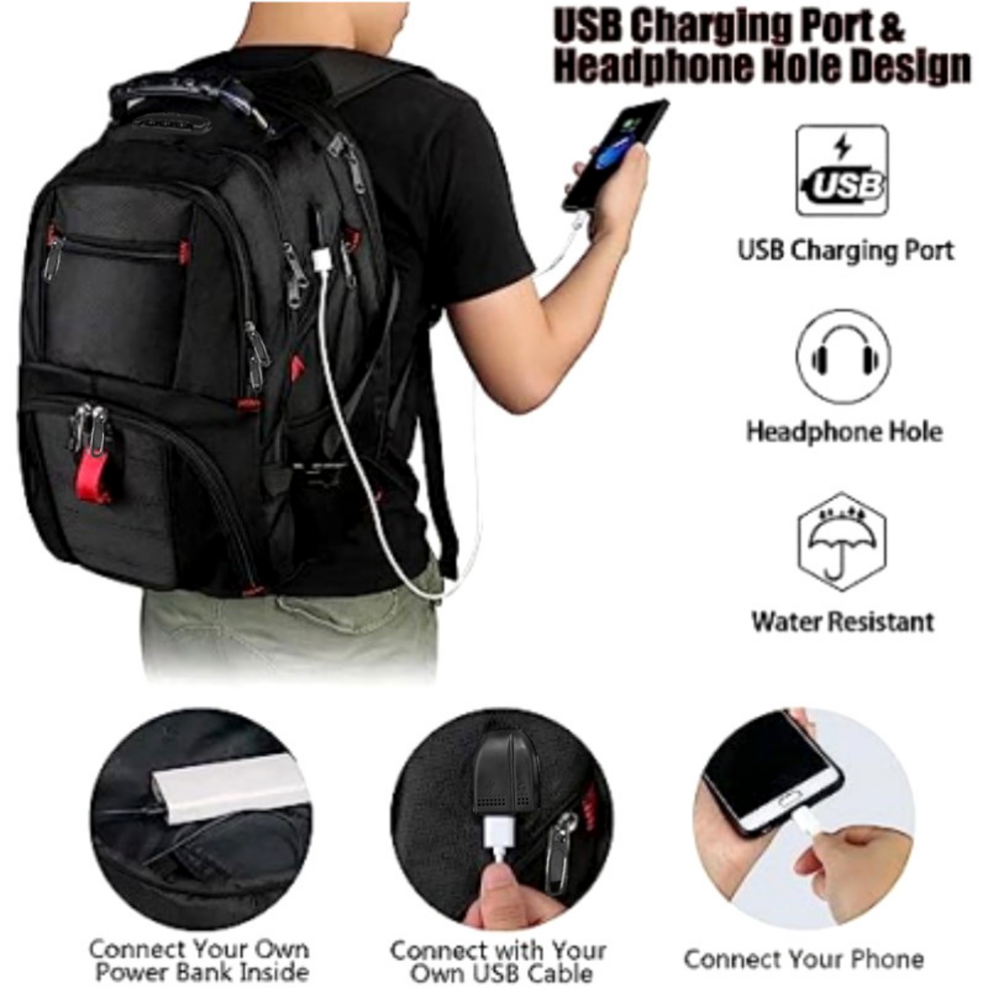Extra Large Backpack - OCEAN 4