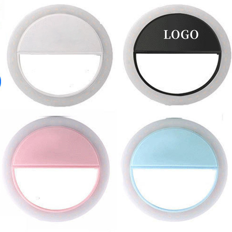 Mini LED Portable Rechargeable Selfie Ring Light 2