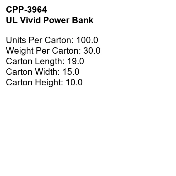 UL VIVID POWER BANK 2