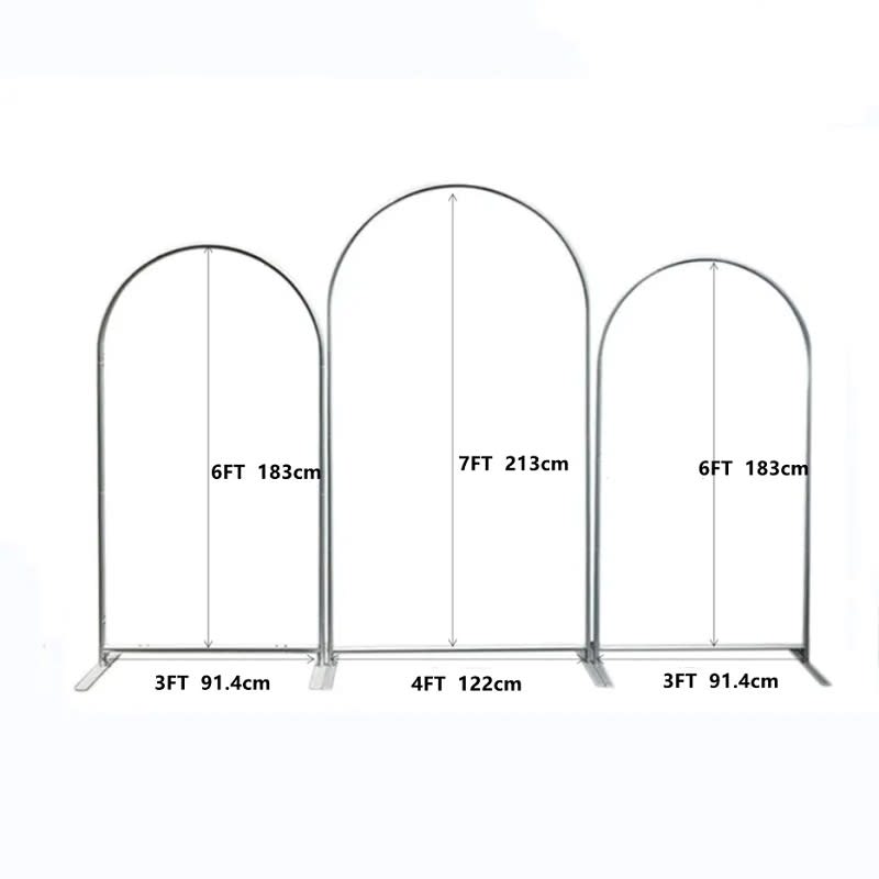 Custom Arch Cover Photo Backdrop Full Set 8