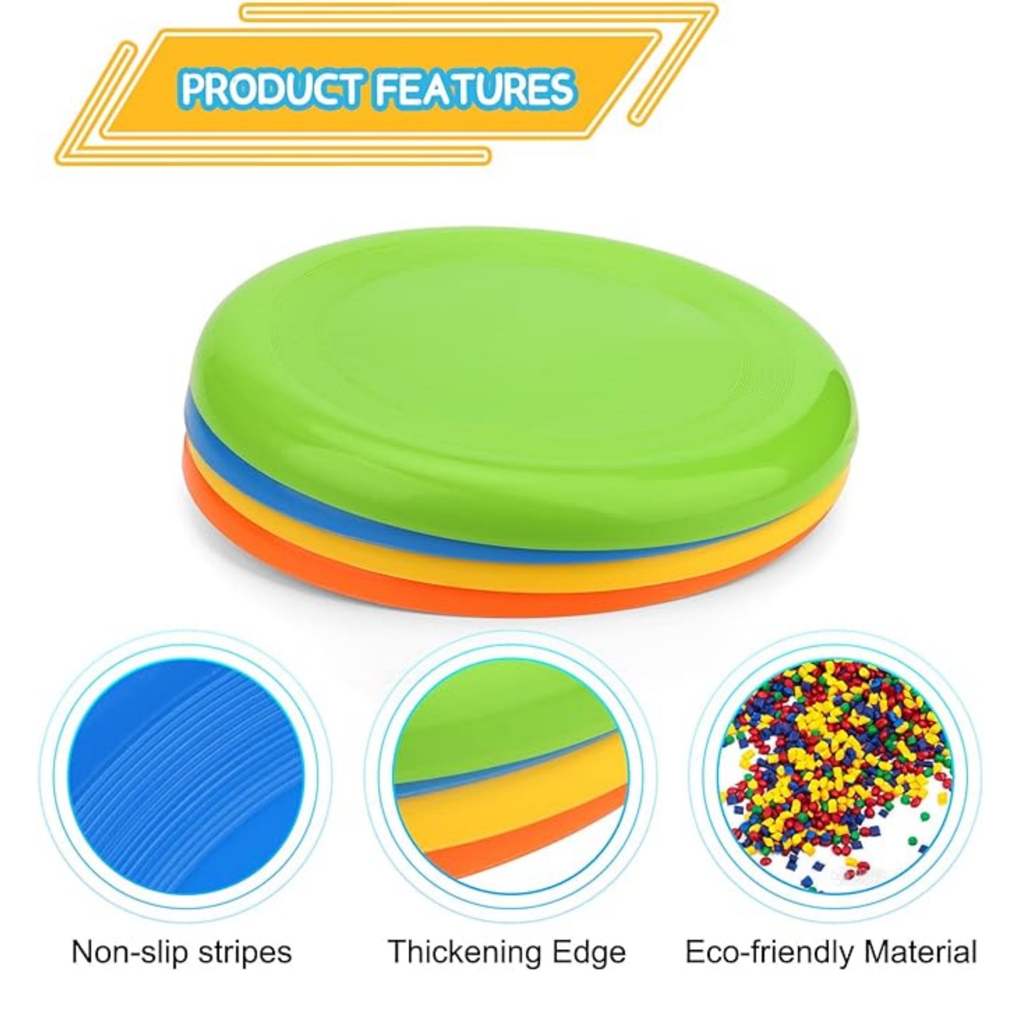 Plastic Eco-friendly 9 Inch Flying Disc 5