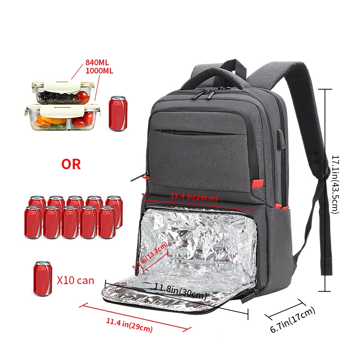 Insulated Cooler Backpack 2
