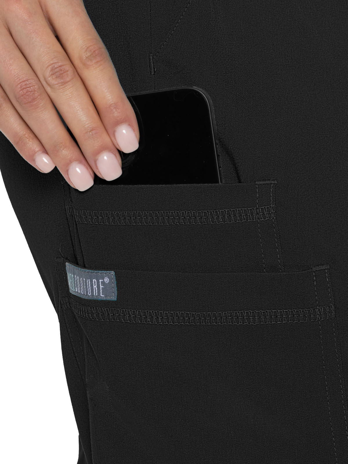 Med Couture - MC Touch - Women's 6-Pocket Double Cargo Jogger Pant 36