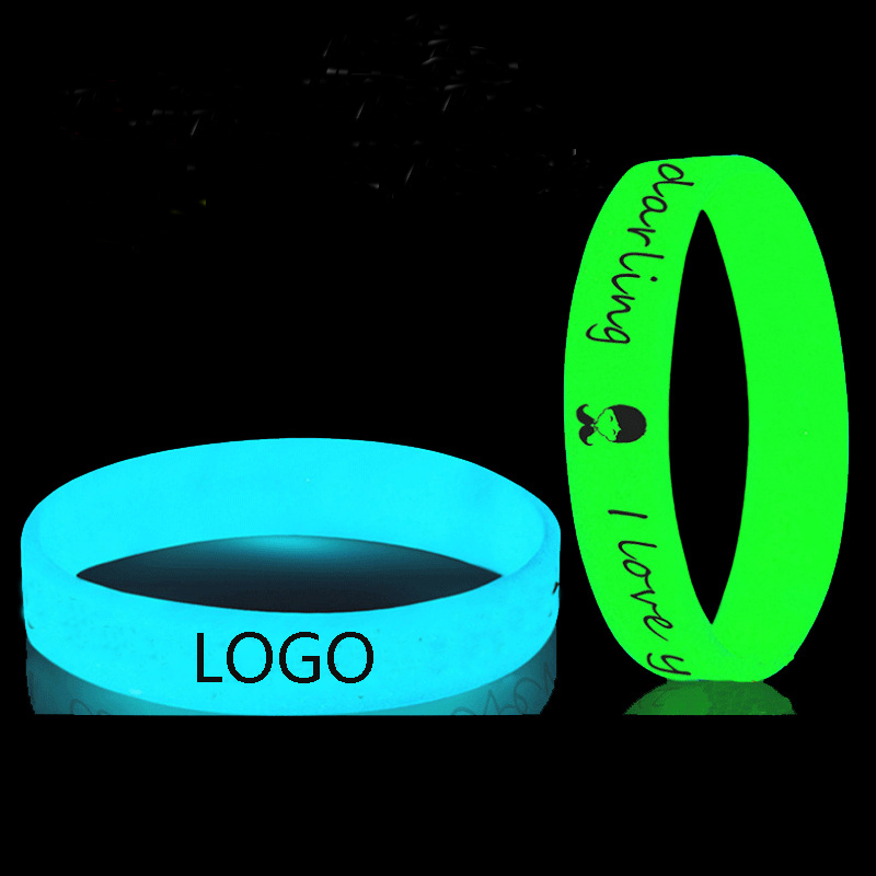 Custom Luminous Silicone Bracelet 2