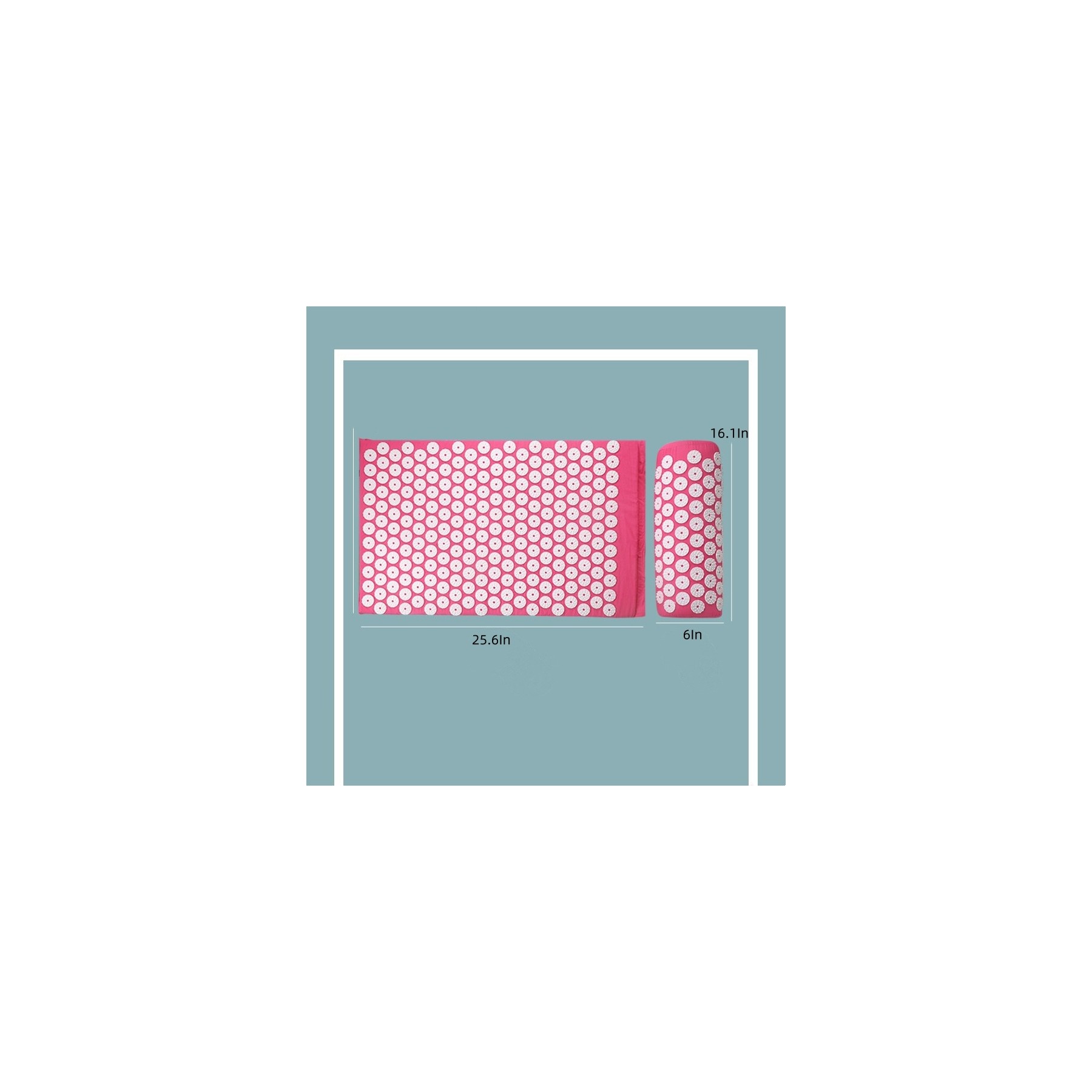 Acupressure Mat and Pillow Set 2
