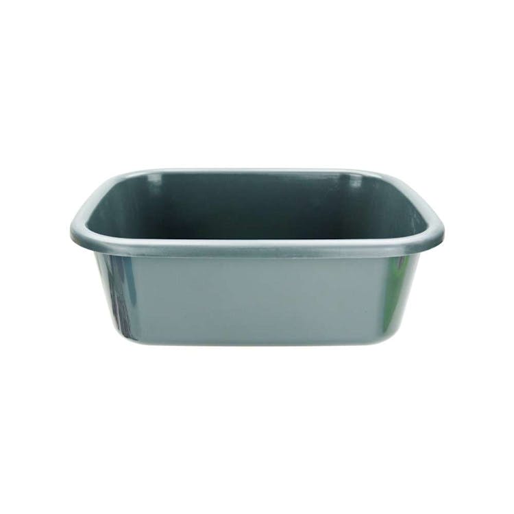 Plastic Basins - 9.5 liters Gray, promotional household item with logo imprint 2